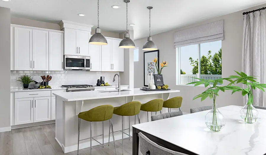 Dining Area of the Zinc floor plan