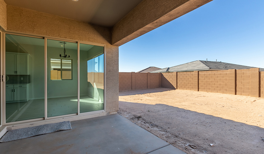 Patio of the Pinecrest floor plan