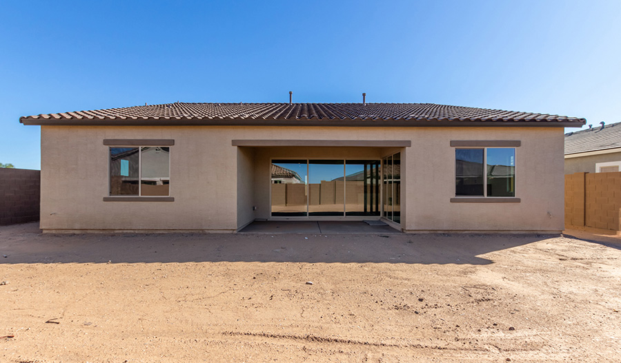Rear Exterior of the Pinecrest floor plan