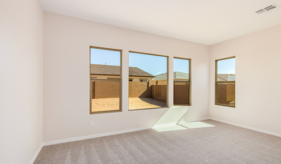Bedroom of the Julia floor plan