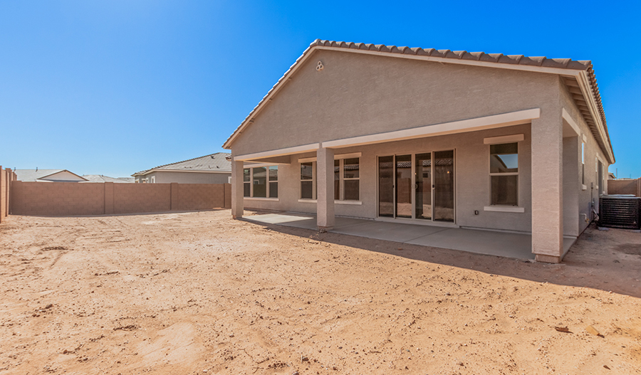 Rear Exterior of the Julia floor plan