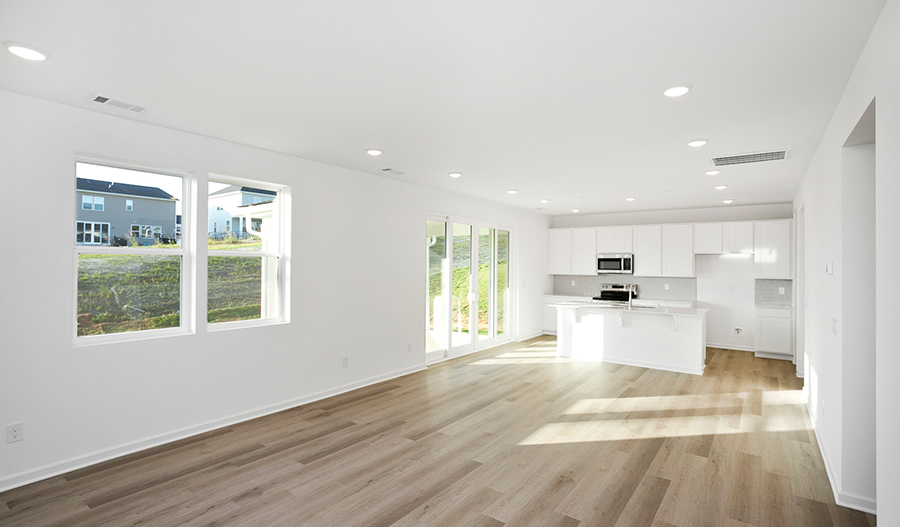 Great Room and Kitchen of the Lapis floor plan