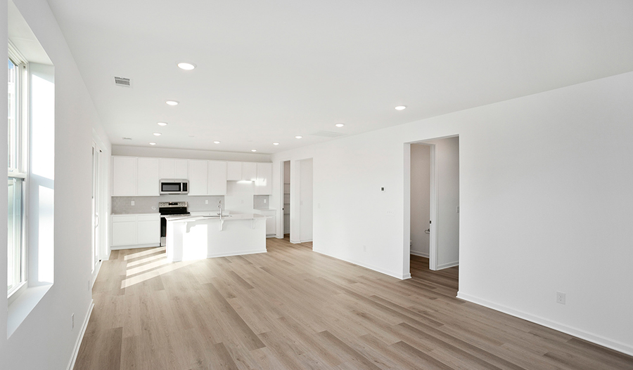 Great Room and Kitchen of the Lapis floor plan