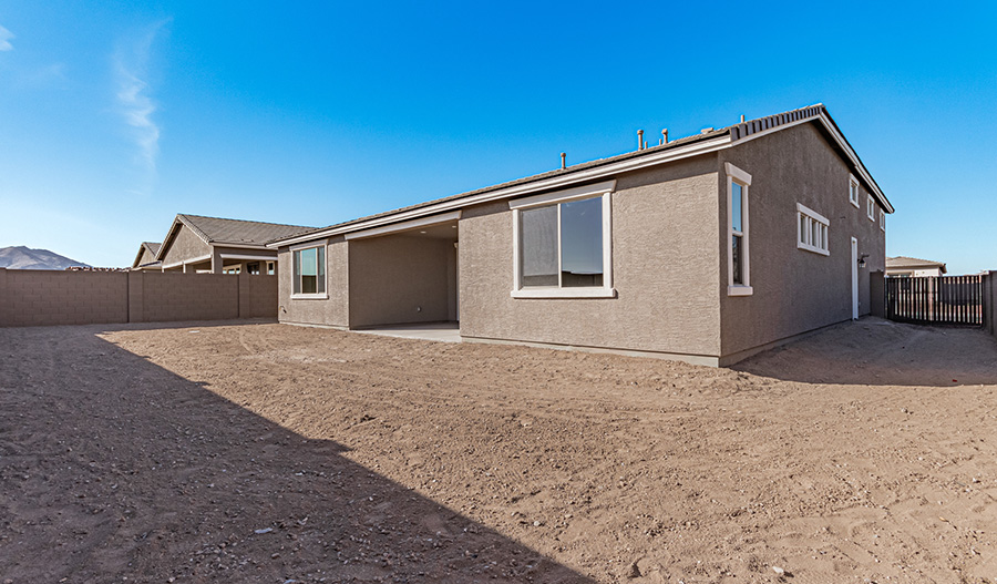 Rear Exterior of the Deacon floor plan
