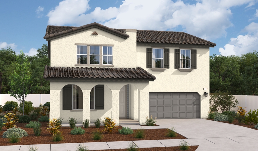 Elevation A of the Tourmaline floor plan