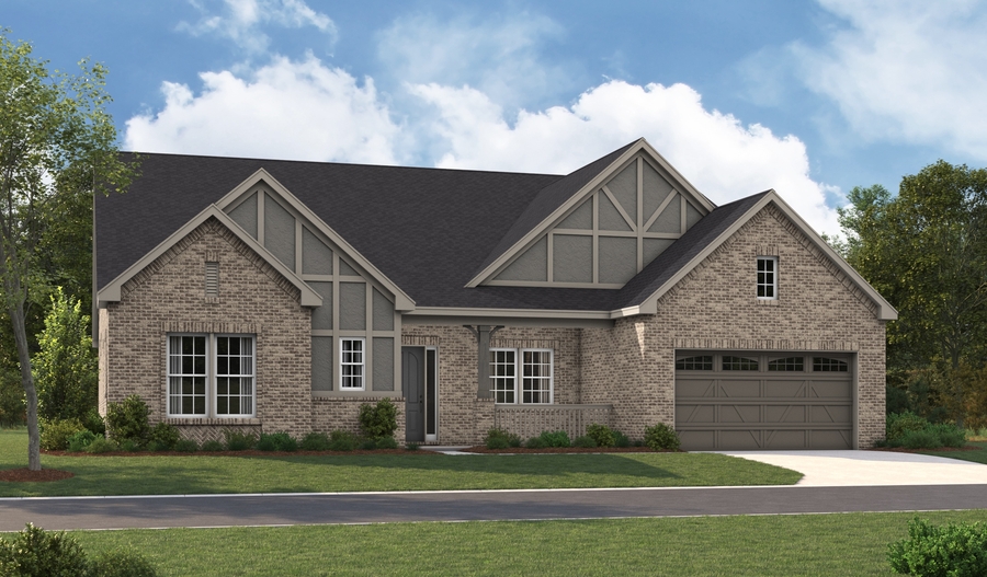 Elevation E of the Henley floor plan