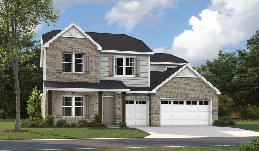 Elevation C of the Parnell floor plan