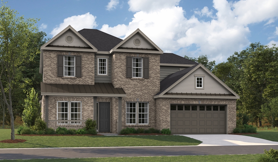 Elevation A of the Pascale floor plan