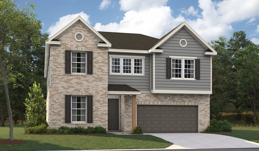 Elevation A of the Sage floor plan