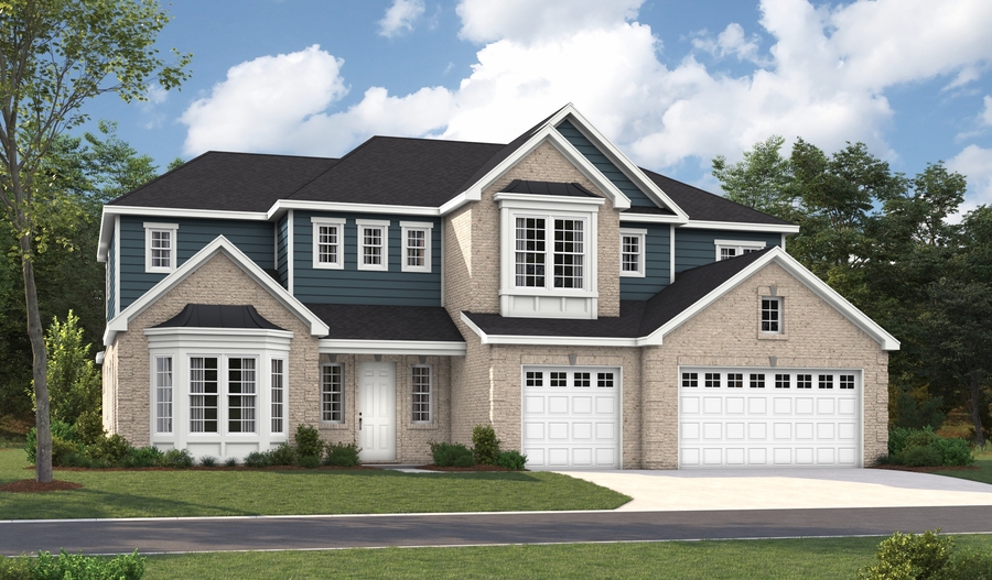 Elevation D of the Harmon floor plan