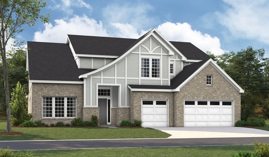 Elevation E of the Harmon floor plan