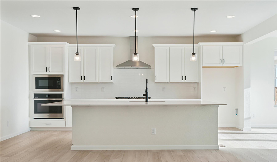 Kitchen of the Decker floor plan