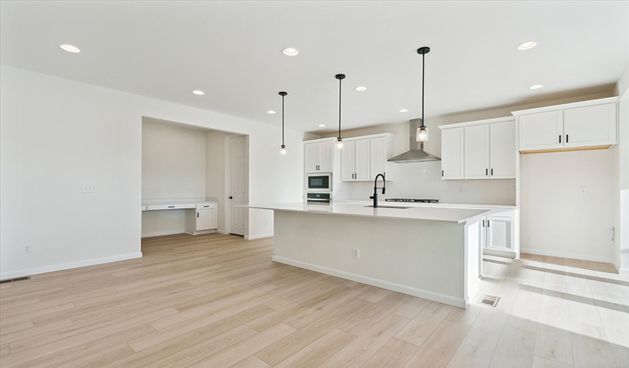 Great Room of the Decker floor plan