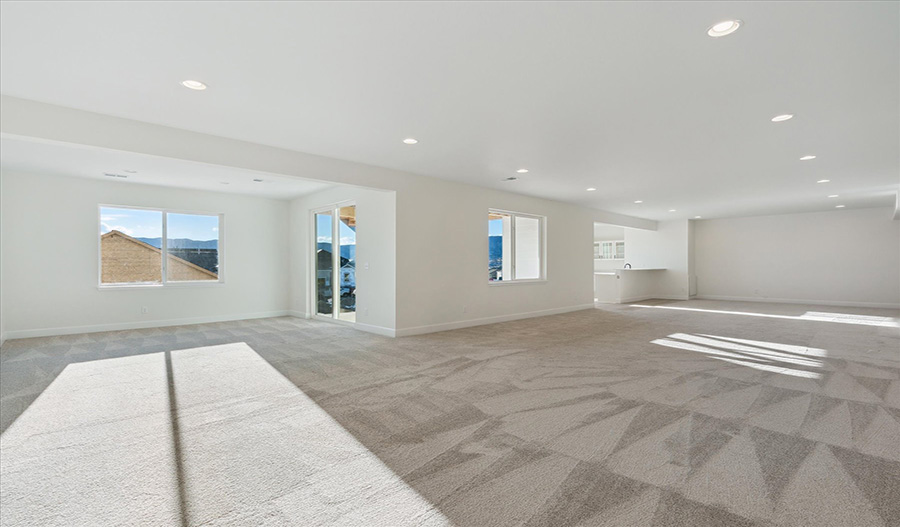 Basement of the Decker floor plan