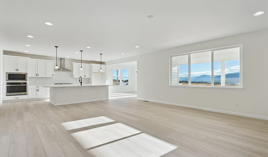 Great Room of the Decker floor plan
