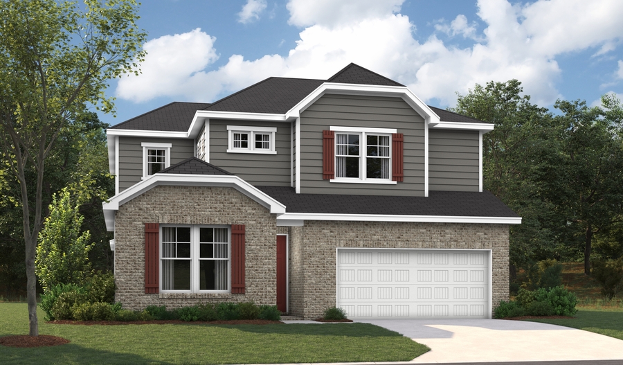 Elevation D of the Dupont floor plan