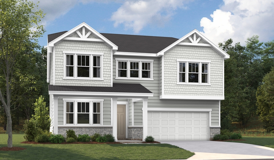 Elevation C of the Sage floor plan