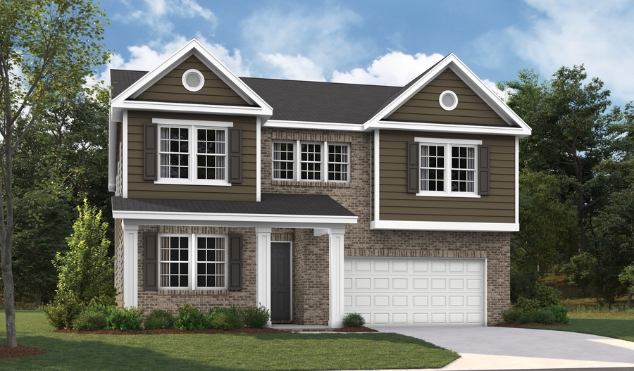 Elevation E of the Sage floor plan