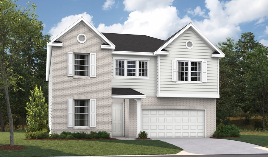 Elevation A of the Sage floor plan