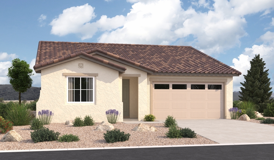 Elevation A of the Alexandrite floor plan