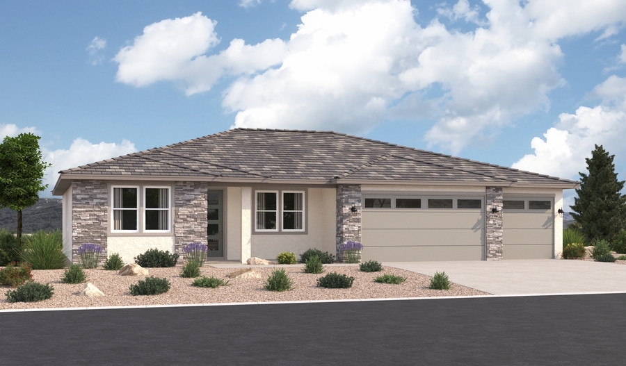 Elevation C of the Helena floor plan