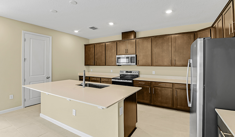 Kitchen of the Slate floor plan