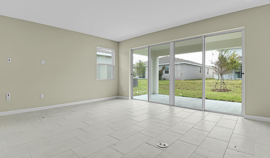 Great Room of the Slate floor plan