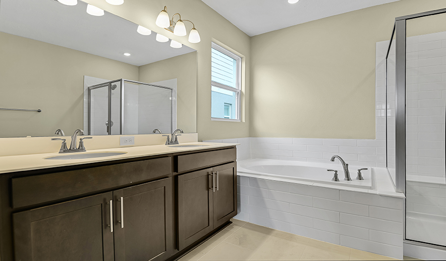 Bathroom of the Slate floor plan