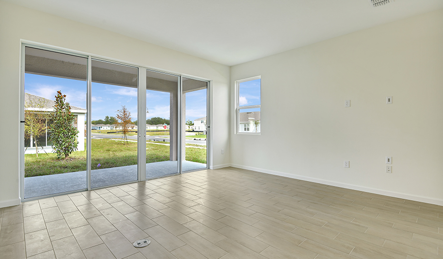 Great Room of the Slate floor plan