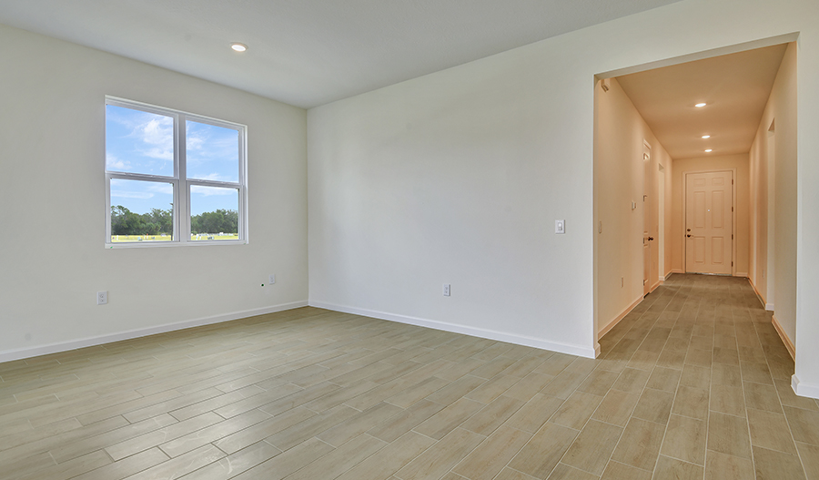 Great Room of the Slate floor plan