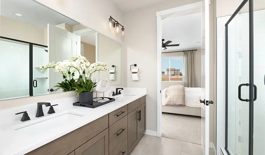 Bathroom of the Copper floor plan