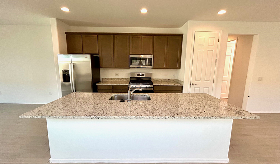 Kitchen of the Fraser floor plan