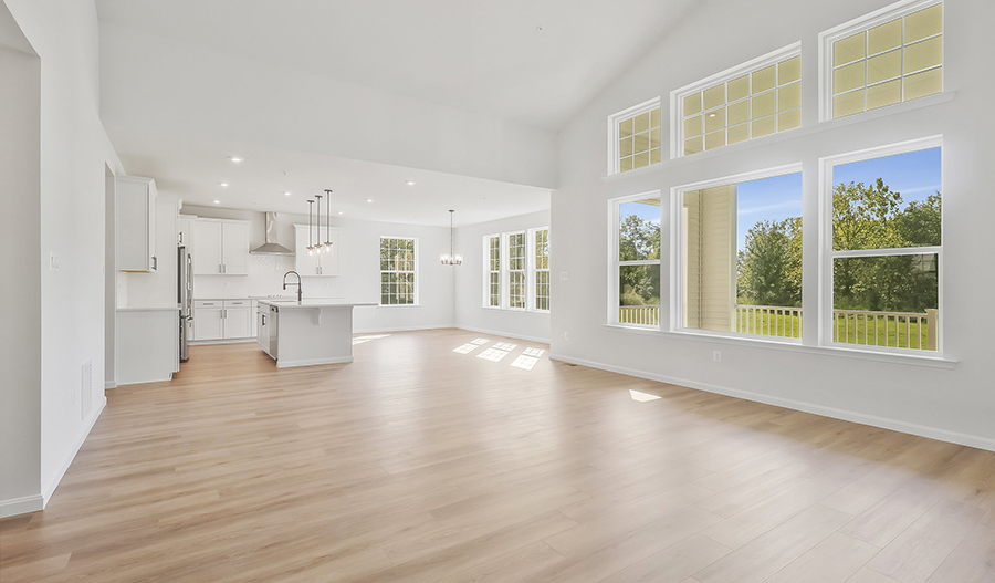 Great Room of the Melody floor plan