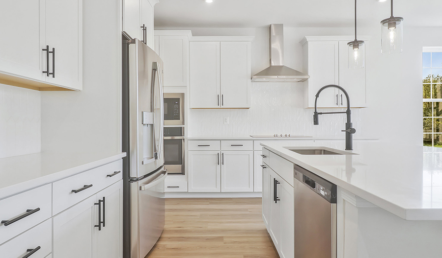 Kitchen of the Melody floor plan