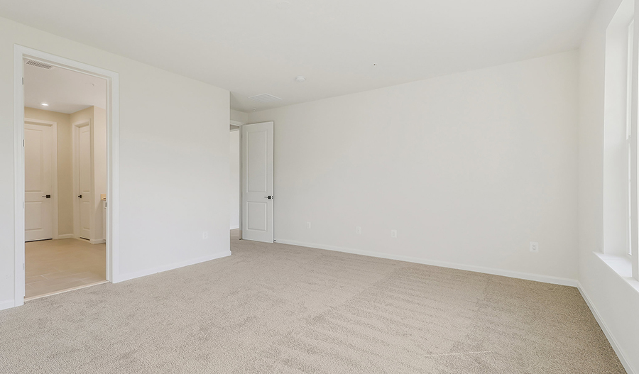 Bedroom of the Melody floor plan