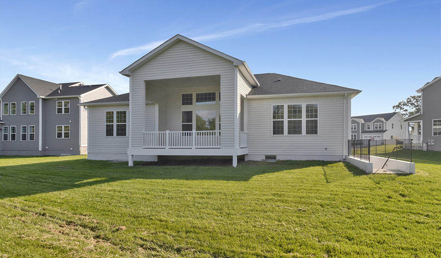 Rear Exterior of the Melody floor plan