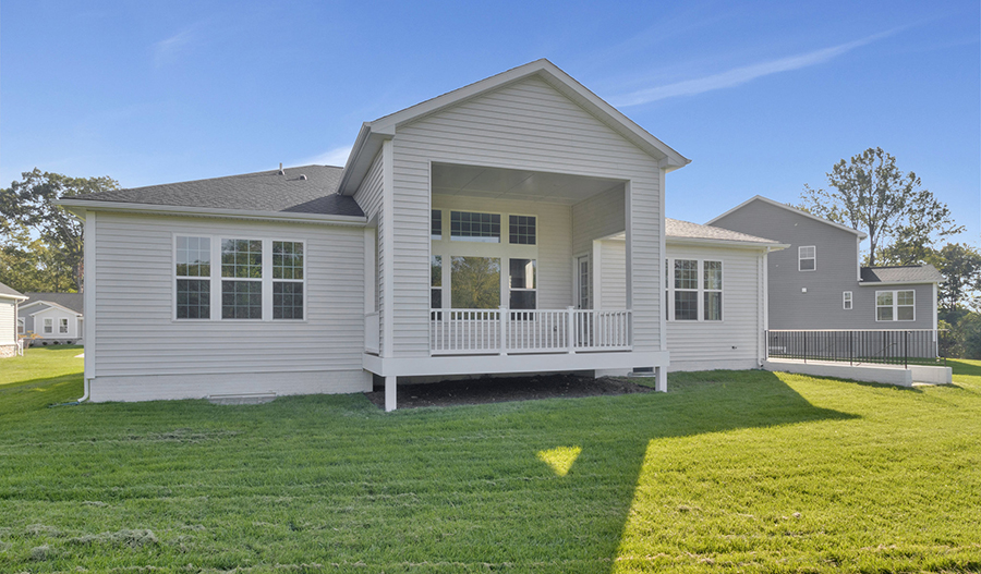 Rear Exterior of the Melody floor plan