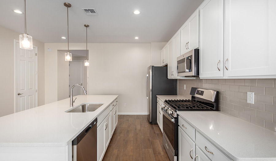 Kitchen of the Sapphire floor plan