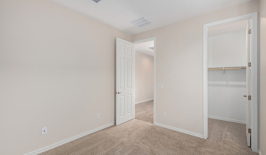 Bedroom of the Sapphire floor plan