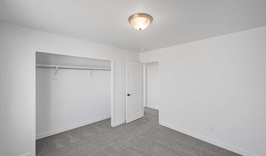 Bedroom of the Bedford floor plan