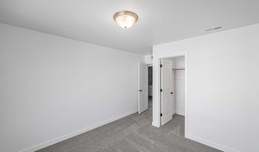 Bedroom of the Bedford floor plan