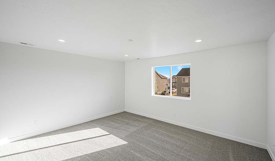 Bedroom of the Bedford floor plan