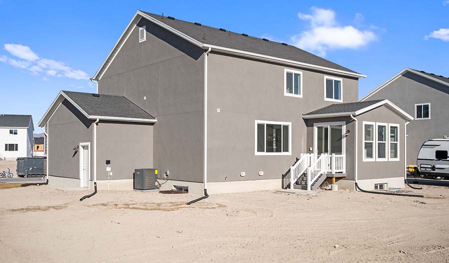 Rear Exterior of the Bedford floor plan