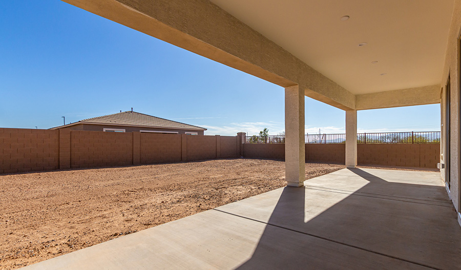 Patio of the Julia floor plan