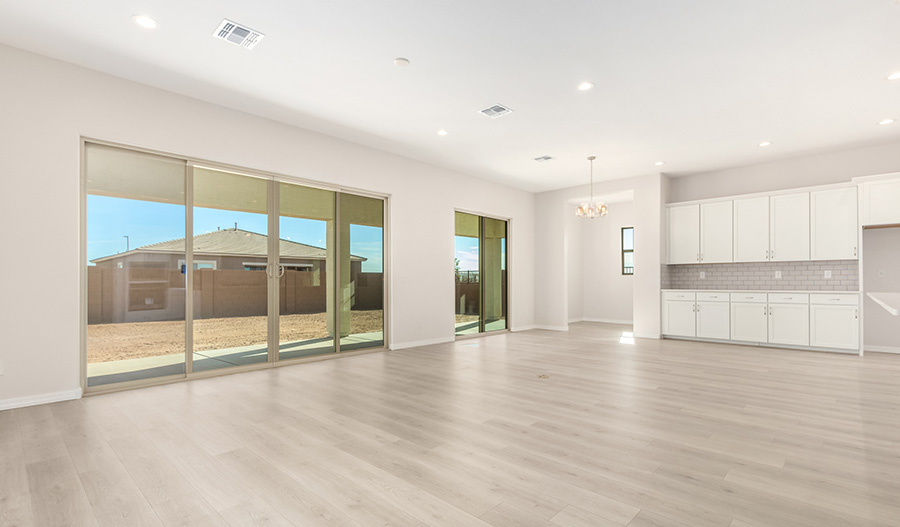 Great Room of the Julia floor plan