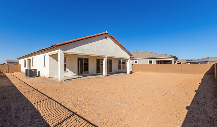 Rear Exterior of the Julia floor plan