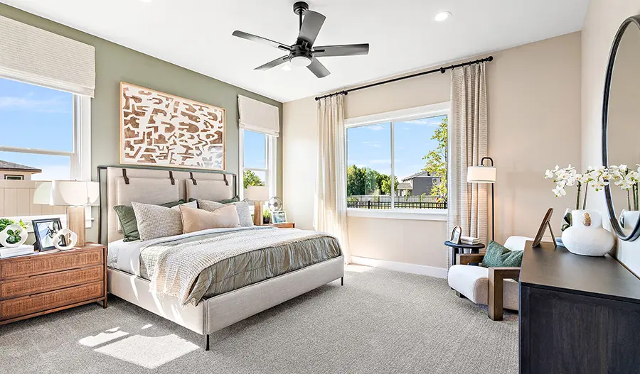Bedroom Bedroom of the Delaney floor plan