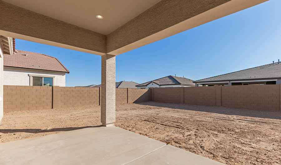 Patio of the Cassandra floor plan