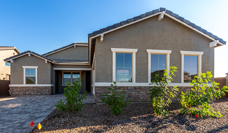 Exterior of the Townsend floor plan