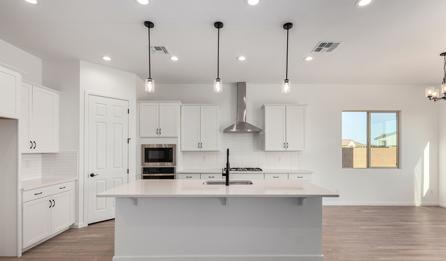 Kitchen of the Townsend floor plan